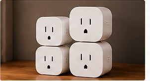 AI-generated product image for Smart Plug Set (4 Pack)