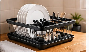 AI-generated product image for Collapsible Dish Rack